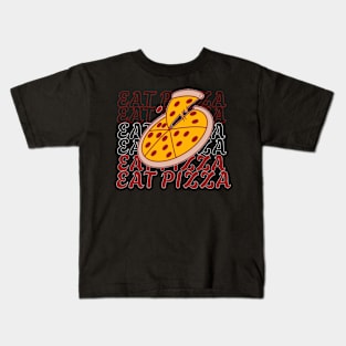 EAT PIZZA Kids T-Shirt